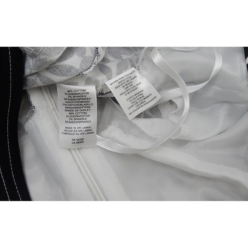 Jones Wear Dress Women Dress Petites Sz 16P Sleeveless Above Knee Fit & Flare - Picture 9 of 9